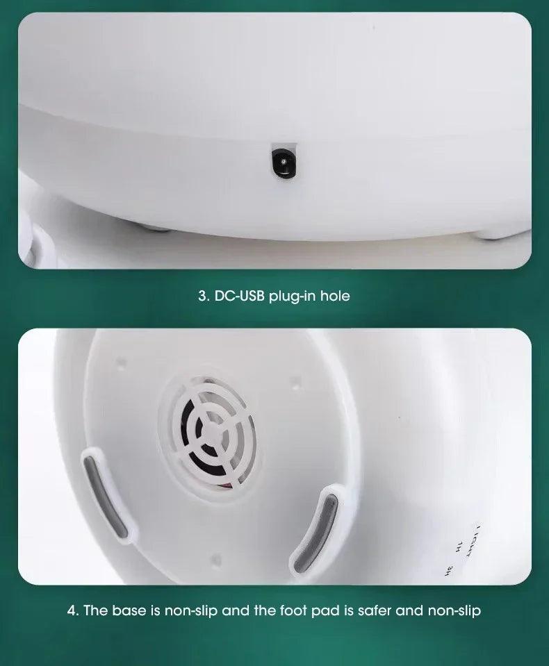 Umidificador de Ar 500ml com Difusor de Aromas – Respire Melhor e Crie um Ambiente Relaxante